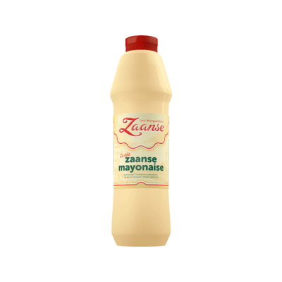 De échte Zaanse Mayonaise in knijpfles 850 ml