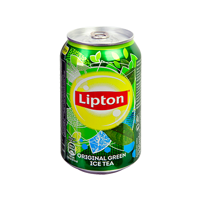 ICETEA LIPTON GREEN BLIK TRAY 24*33CL 