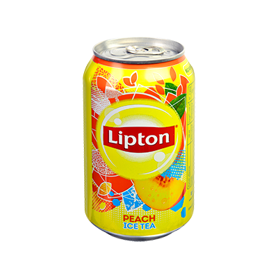 ICETEA LIPTON PEACH BLIK TRAY 24*33CL