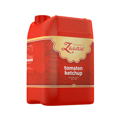 Zaanse Tomaten Ketchup in can 10lt